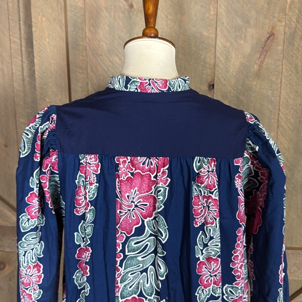 Vintage Jane M Hawaii tropical print dress / house dress - Picture 8 of 12
